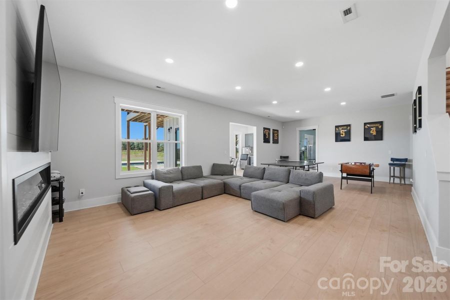 Furnished interior view inside a new home in , Hickory (Image 33).