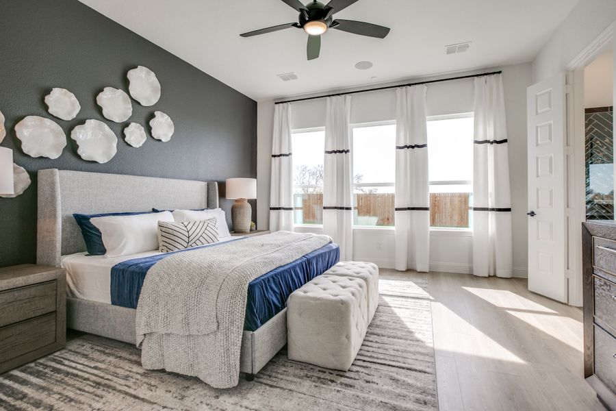 Representative furnished interior of a home built from the Bellaire by Sandlin Homes in Lakesong, Midlothian (Image 25). Representative furnished interior of a home built from the Bellaire by Sandlin Homes in Lakesong, Midlothian (Image 25).