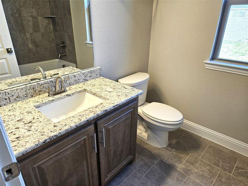 Furnished interior view inside a new home in , Howe (Image 9).