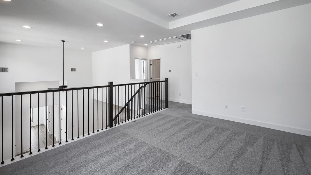 Spacious, unfurnished interior of a new home in Solms Landing, New Braunfels (Image 19). Spacious, unfurnished interior of a new home in Solms Landing, New Braunfels (Image 19).