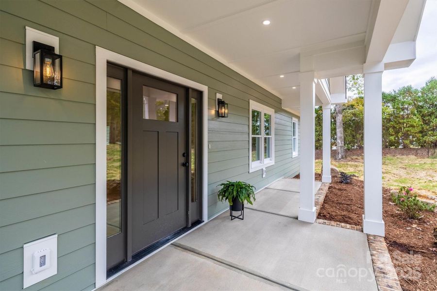 Exterior details and patio area of a home in , Morganton (Image 4).