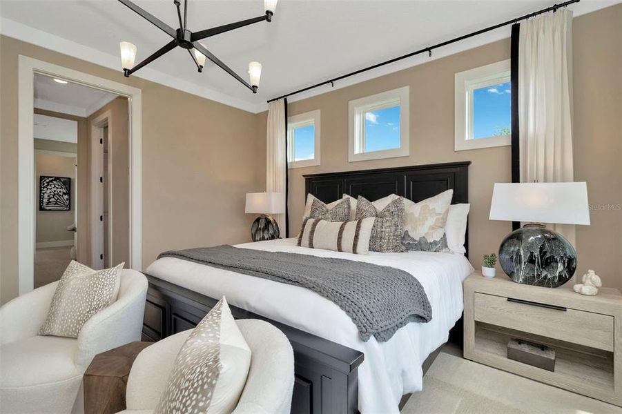 Furnished interior view inside a new home in Primrose at Longleaf, New Port Richey (Image 14).