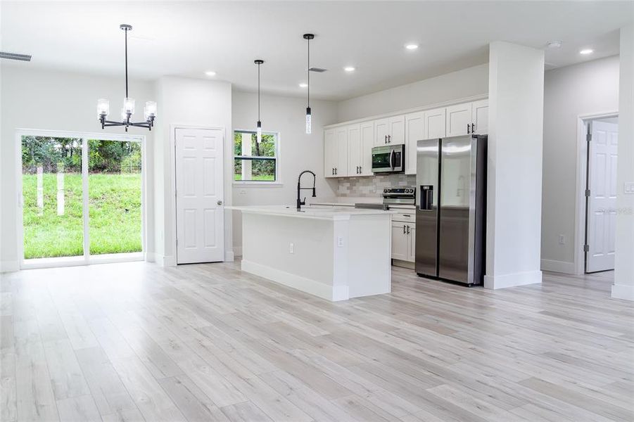 Furnished interior view inside a new home in , Citrus Springs (Image 6).
