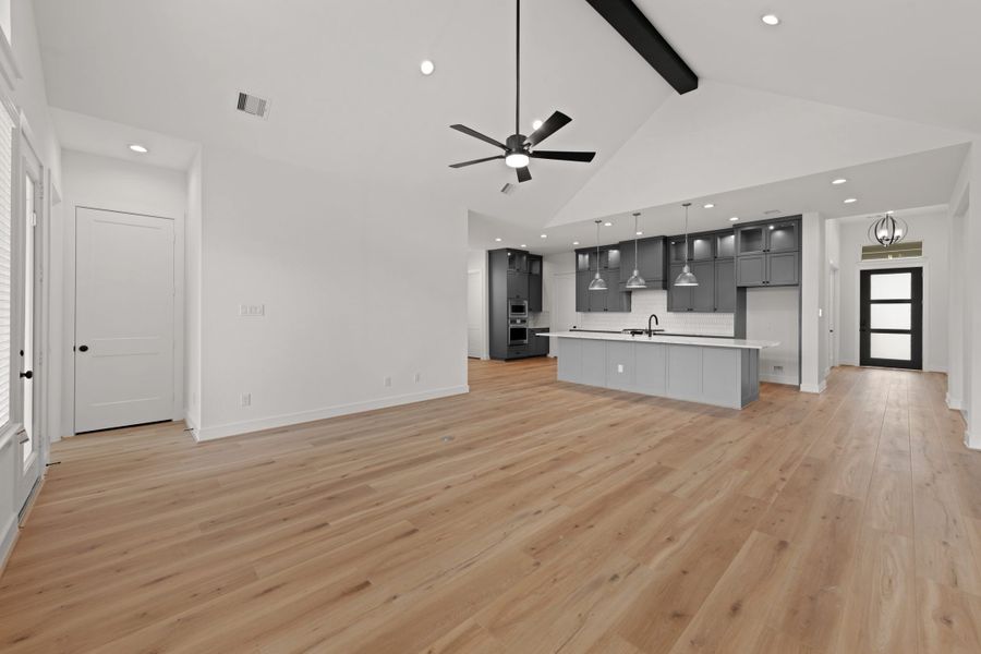 Spacious, unfurnished interior of a new home in Elyson, Katy (Image 13). Spacious, unfurnished interior of a new home in Elyson, Katy (Image 13).