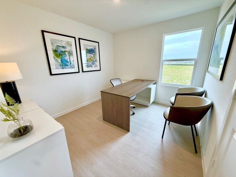 Furnished interior view inside a new home in The Grand Prairie, Hockley (Image 11).