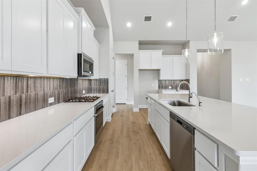 Furnished interior view inside a new home in Karis, Crowley (Image 6).