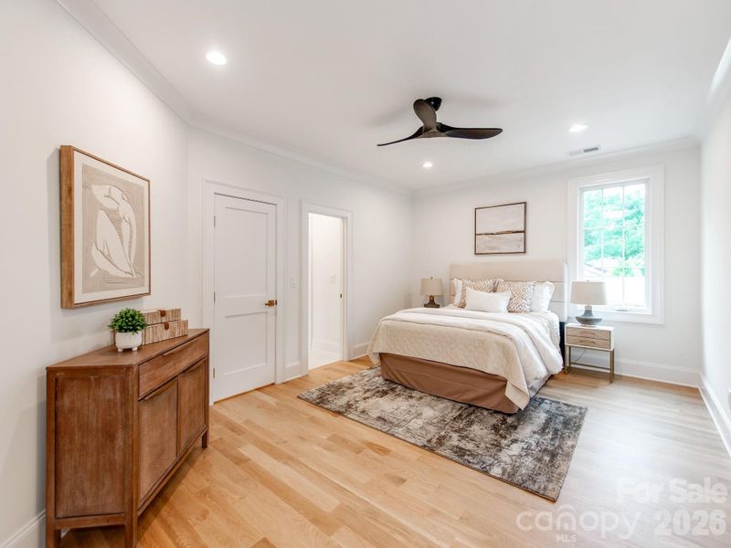 Furnished interior view inside a new home in , Charlotte (Image 39).