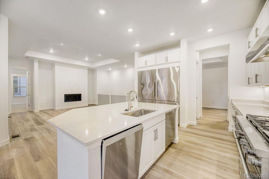Furnished interior view inside a new home in Red Rocks Ranch, Morrison (Image 4).