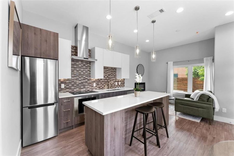 Furnished interior view inside a new home in , Fort Worth (Image 3). Furnished interior view inside a new home in , Fort Worth (Image 3).