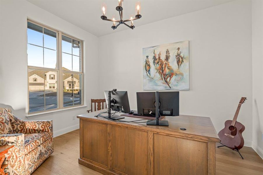 Furnished interior view inside a new home in Trophy Club, Trophy Club (Image 6).