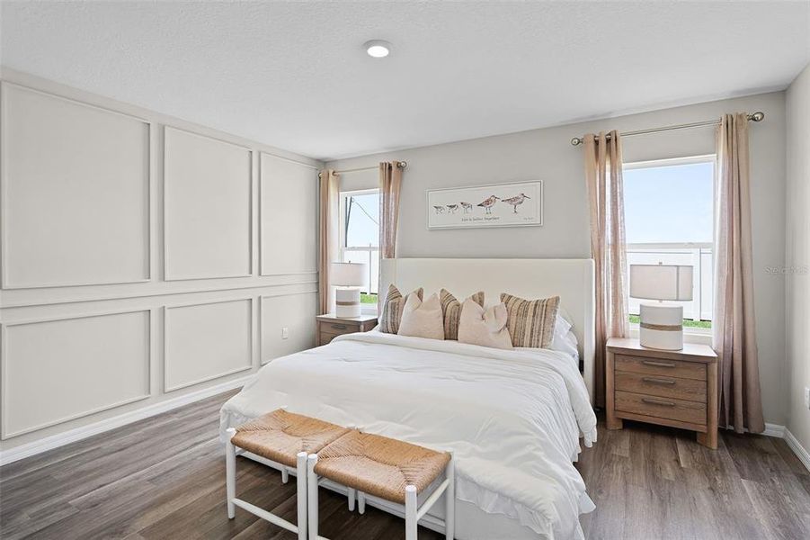 Furnished interior view inside a new home in Wind Meadows South, Bartow (Image 29).