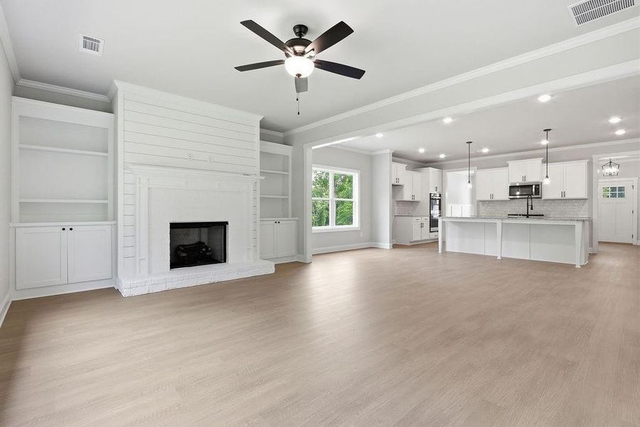 Spacious, unfurnished interior of a new home in , Covington (Image 21).
