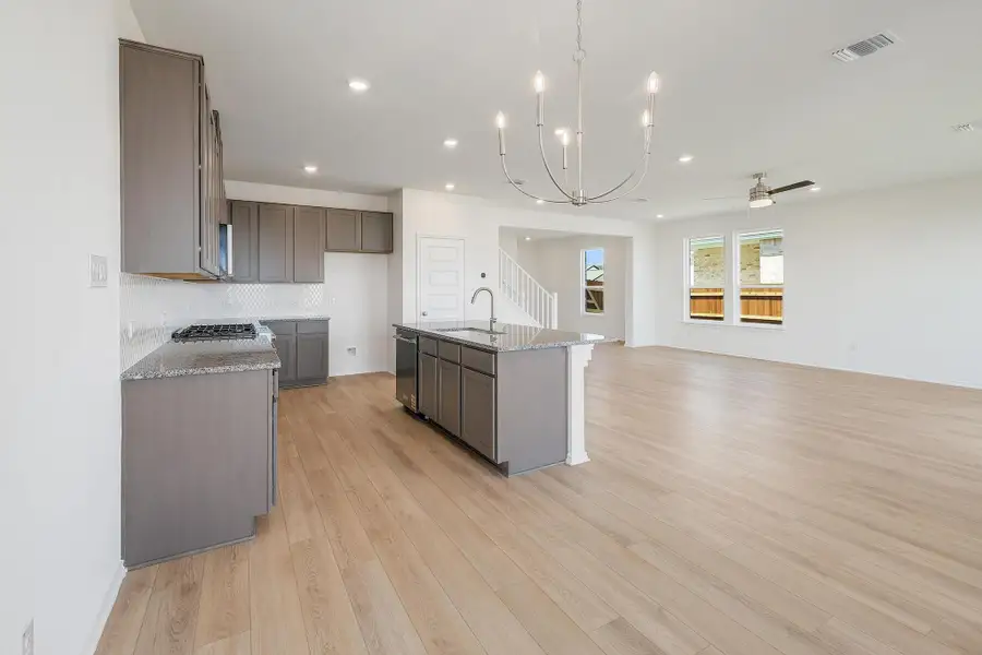 Furnished interior view inside a new home in Salerno - Heritage Collection, Round Rock (Image 11).