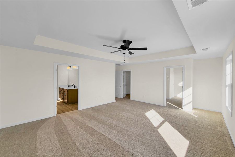 Spacious, unfurnished interior of a new home in Brownstone Park, Easley (Image 20).