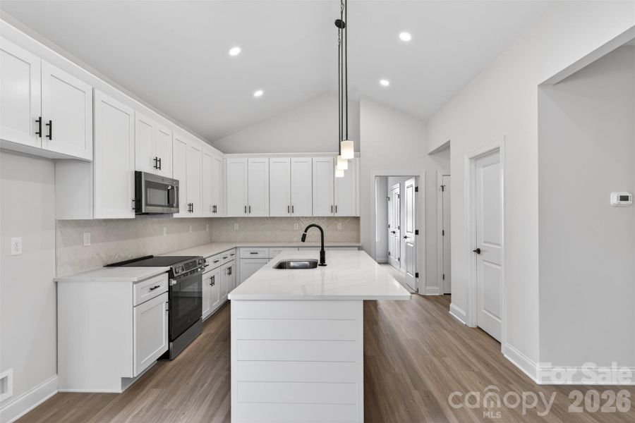 Furnished interior view inside a new home in , Monroe (Image 10).