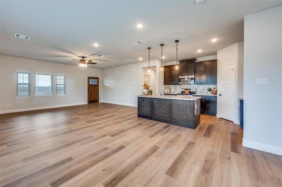Furnished interior view inside a new home in , Hillsboro (Image 5).