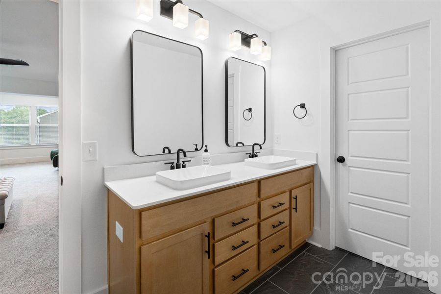 Furnished interior view inside a new home in , Statesville (Image 35).