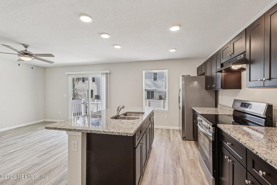 Furnished interior view inside a new home in , Jacksonville (Image 5).