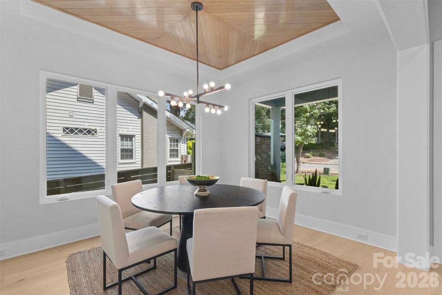 Furnished interior view inside a new home in , Charlotte (Image 7).