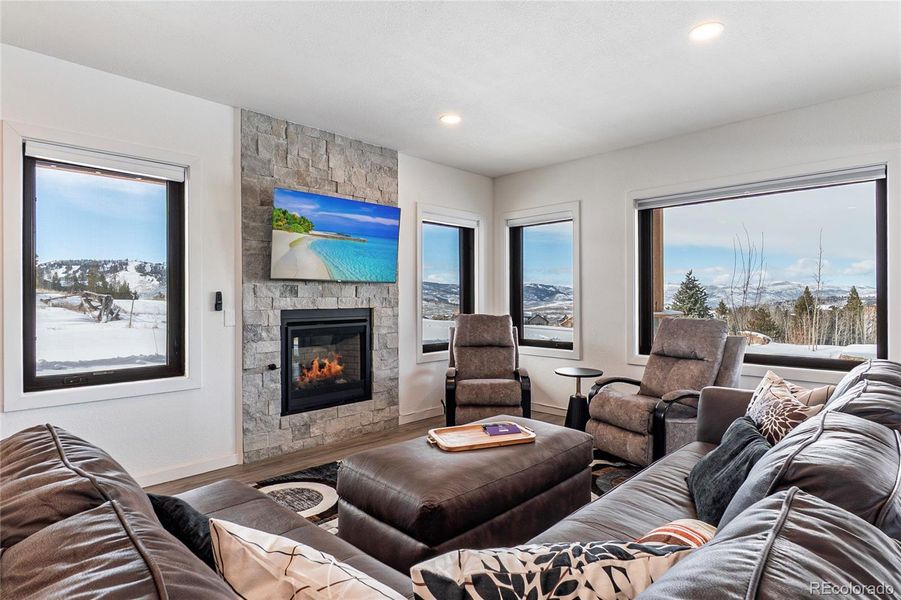 Furnished interior view inside a new home in , Granby (Image 10).
