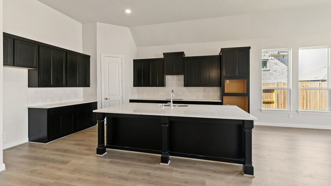 Representative furnished interior of a home built from the Yale by DRB Homes in Brookewater, Rosenberg (Image 7).