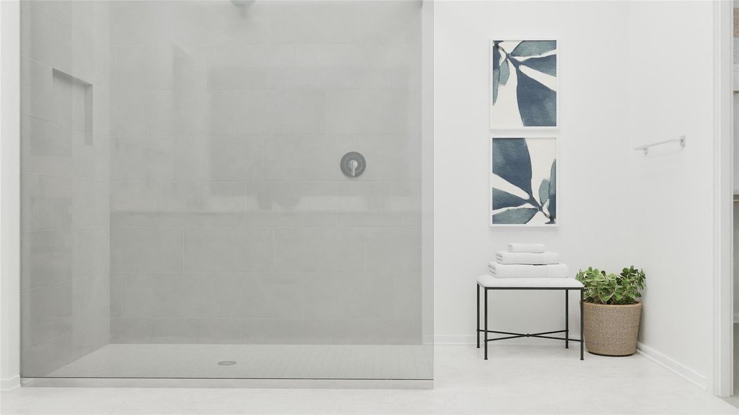 Furnished interior view inside a new home in Anniston, Katy (Image 24).