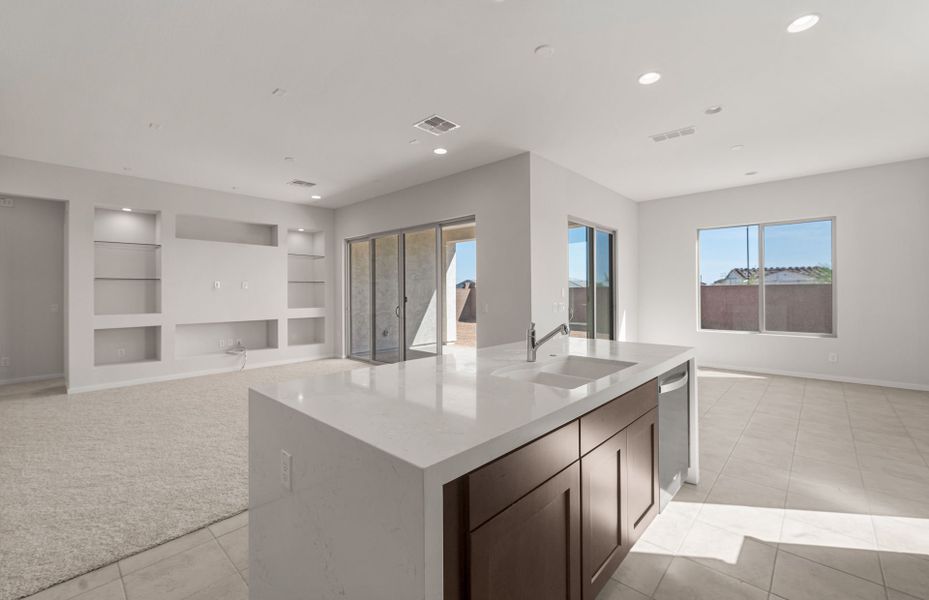 Furnished interior view inside a new home in Artisan at Asante, Surprise (Image 17).