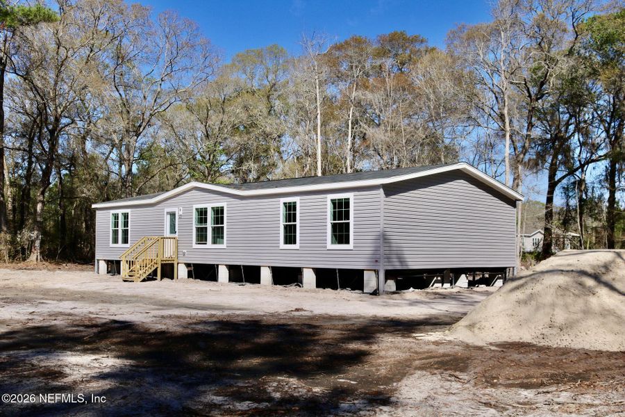 Exterior details and patio area of a home in , Starke (Image 14). Exterior details and patio area of a home in , Starke (Image 14).