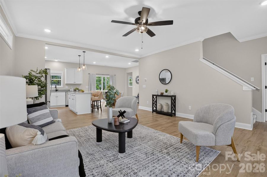 Furnished interior view inside a new home in , Lancaster (Image 34). Furnished interior view inside a new home in , Lancaster (Image 34).