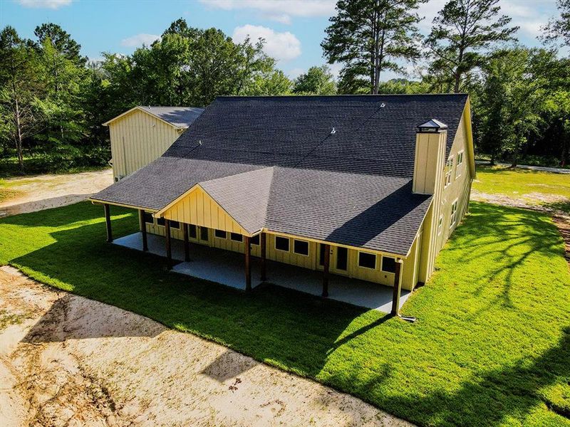 Exterior details and patio area of a home in , Athens (Image 4). Exterior details and patio area of a home in , Athens (Image 4).