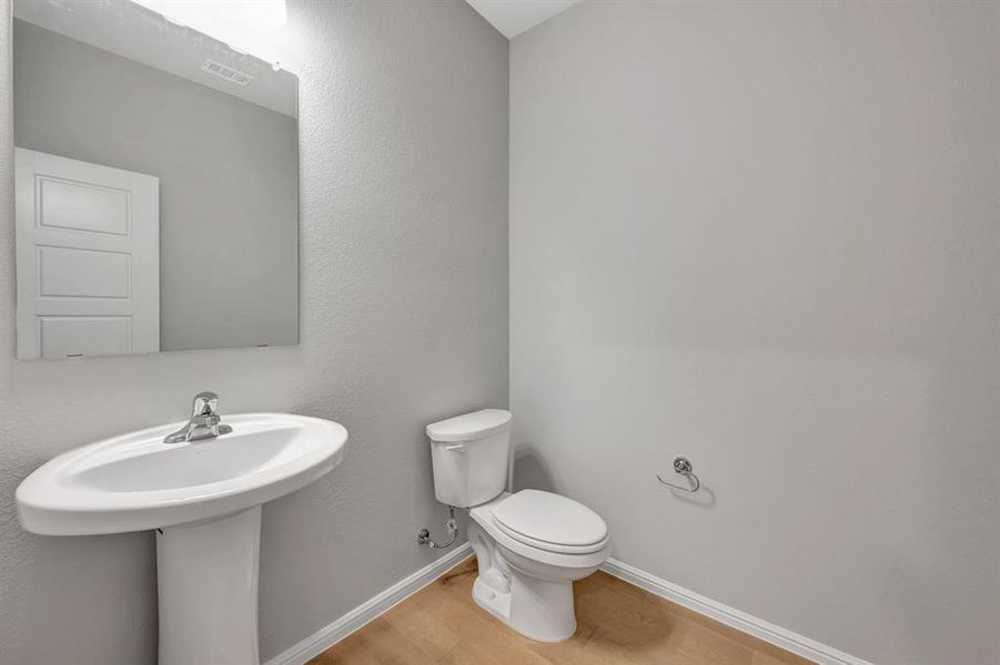 Furnished interior view inside a new home in The Preserve, Justin (Image 11).