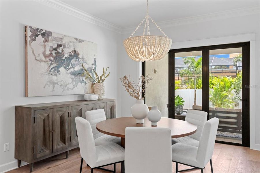 Furnished interior view inside a new home in , Tampa (Image 47).