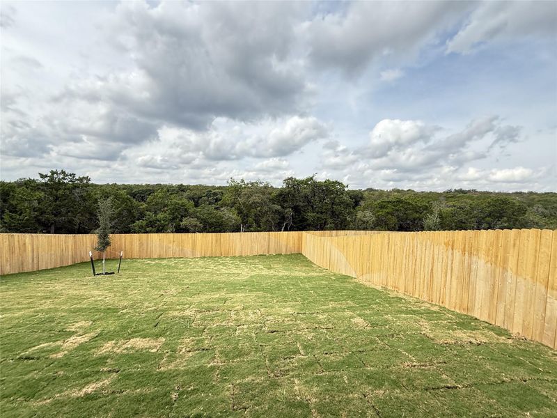 Exterior details and patio area of a home in , Belton (Image 13).