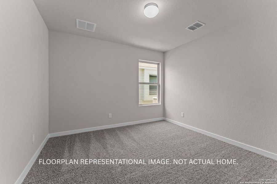 Spacious, unfurnished interior of a new home in Jordan's Ranch, San Antonio (Image 13).