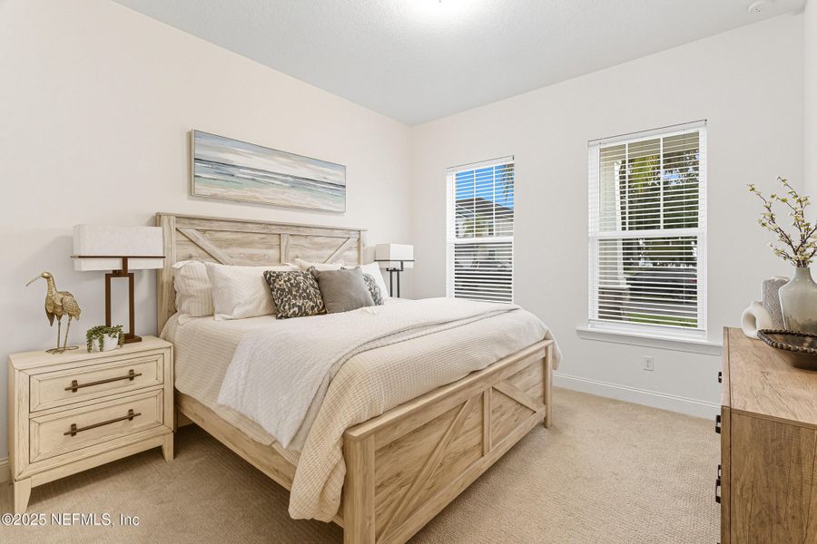 Furnished interior view inside a new home in , St. Johns (Image 31).
