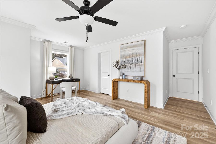 Furnished interior view inside a new home in , Mooresville (Image 19).