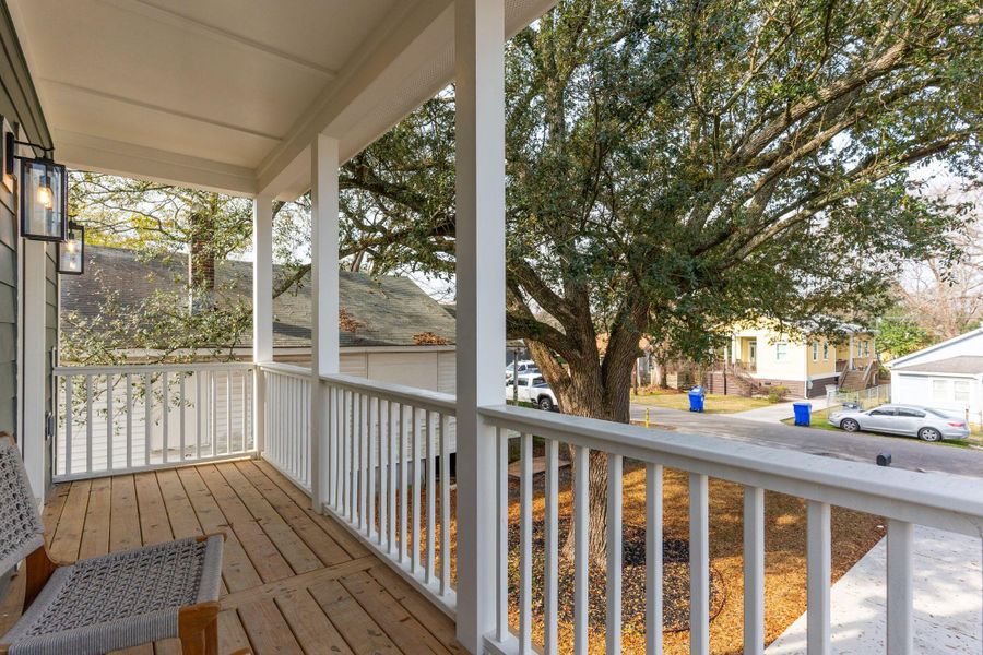 Exterior details and patio area of a home in , North Charleston (Image 32).