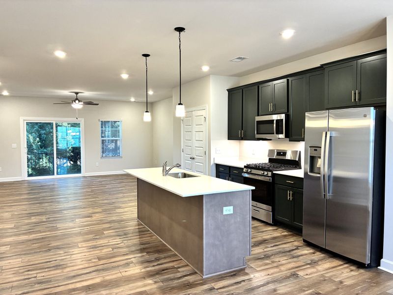 Furnished interior view inside a new home in Miller Park, Greenville (Image 9).