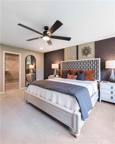 Furnished interior view inside a new home in Crossvine Estates, Braselton (Image 20). Furnished interior view inside a new home in Crossvine Estates, Braselton (Image 20).