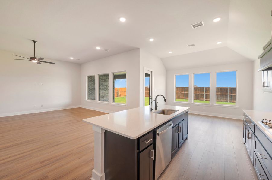 Furnished interior view inside a new home in LaPrelle, Fort Worth (Image 8).