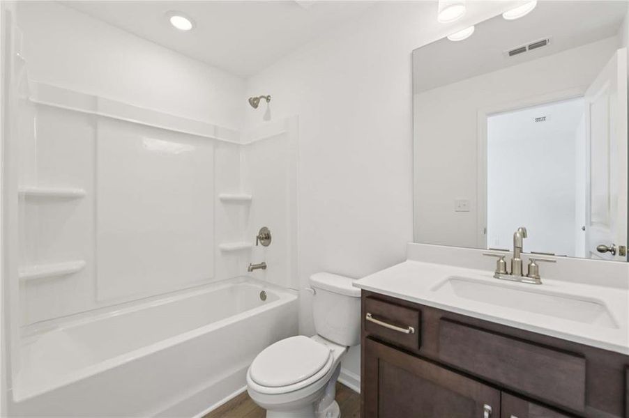 Furnished interior view inside a new home in The Estates at Casteel, Bethlehem (Image 6).