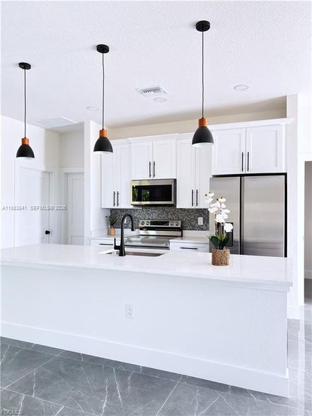 Furnished interior view inside a new home in , Lehigh Acres (Image 4).