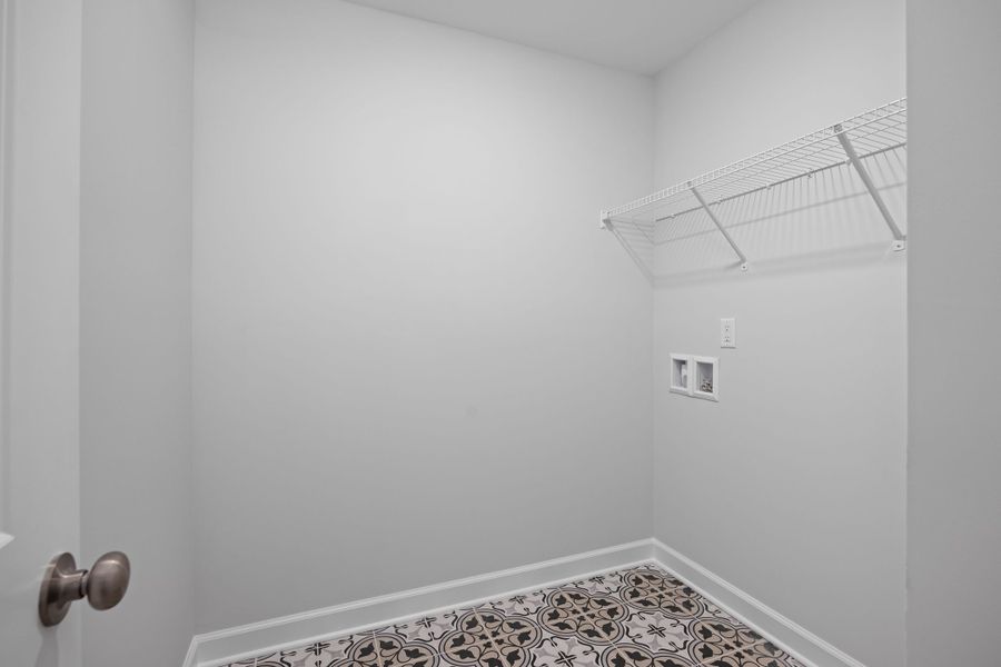 Representative unfurnished interior of a home built from the The Warren by Davidson Homes LLC in Gregory Village Townhomes, Lillington (Image 24).