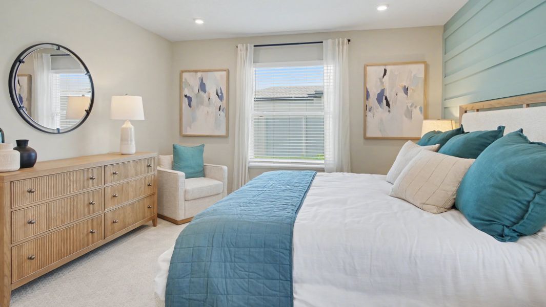 Representative furnished interior of a home built from the Lexington by Maronda Homes in Malabar Springs, Palm Bay (Image 36).