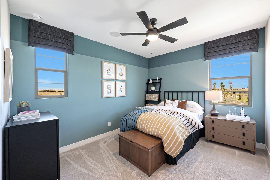 Representative furnished interior of a home built from the Sage by Mattamy Homes in Empire Pointe, Queen Creek (Image 49).