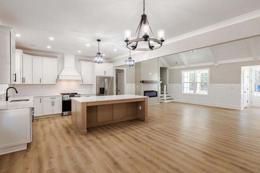 Furnished interior view inside a new home in , Walterboro (Image 8). Furnished interior view inside a new home in , Walterboro (Image 8).
