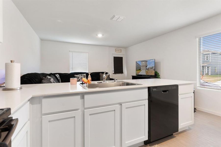 Furnished interior view inside a new home in Tillage Farms: Wellton Haven, Princeton (Image 9).