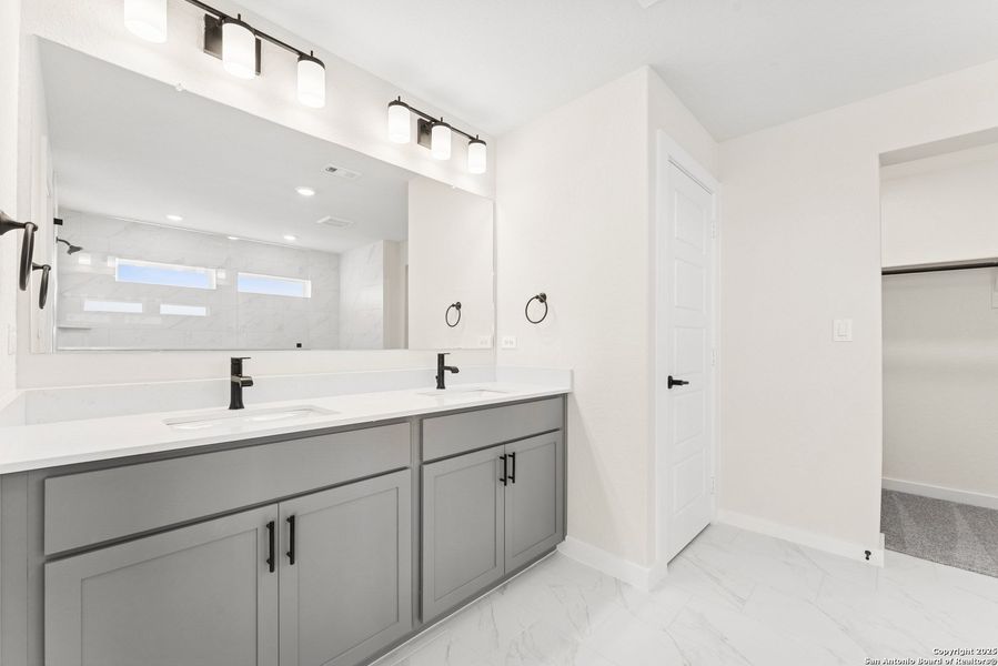 Furnished interior view inside a new home in Mayfair - Select Garden Series, New Braunfels (Image 11).