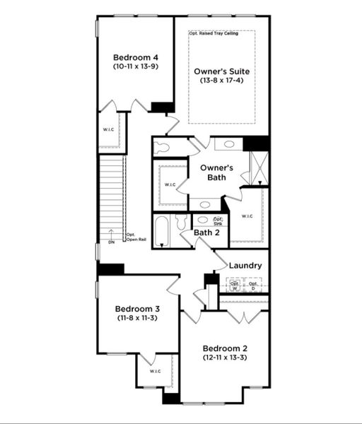 Homesite 155 second floor