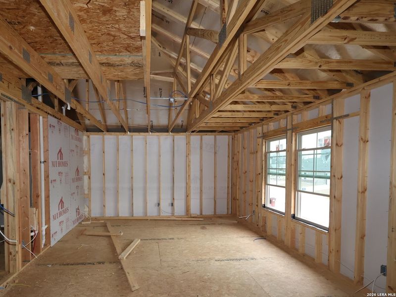 In-progress construction of a new home in Agave, San Antonio, TX (Image 33). In-progress construction of a new home in Agave, San Antonio, TX (Image 33).